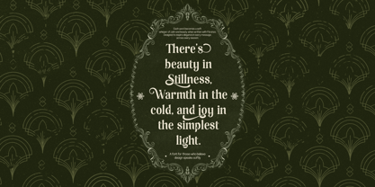 Floranza Font Poster 9