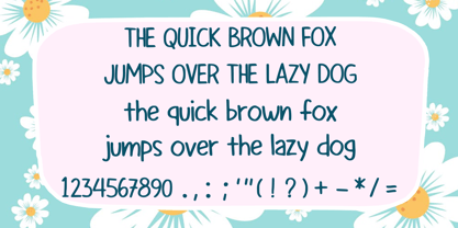 Happy Morning Handwriting Font Poster 4