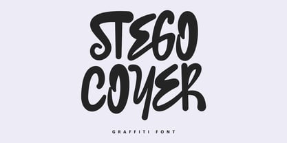 MC Stego Coyer Font Poster 1