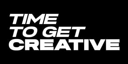 Pro Rized Font Poster 6