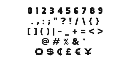 Boldozer Font Poster 3