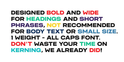 Boldozer Font Poster 9
