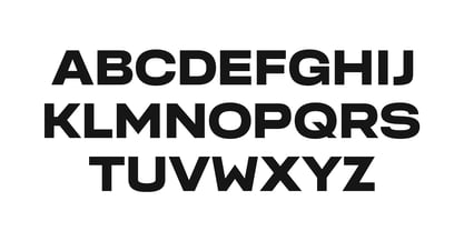 Boldozer Font Poster 2