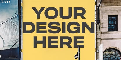 Boldozer Font Poster 7