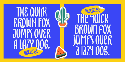 Mandiora Font Poster 2