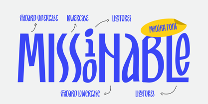 Mandiora Font Poster 12