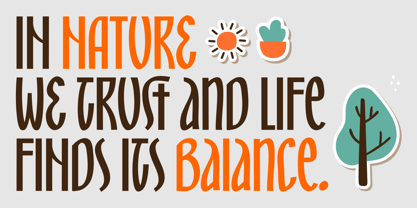 Mandiora Font Poster 8