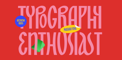 Mandiora Font Poster 4