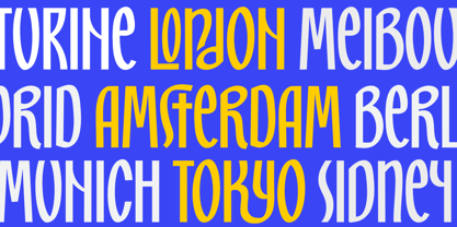 Mandiora Font Poster 9