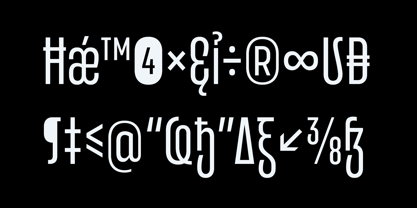 Entrofly Font Poster 15