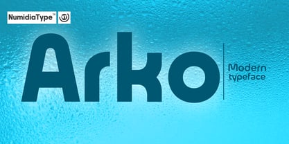 Arko Font Poster 1