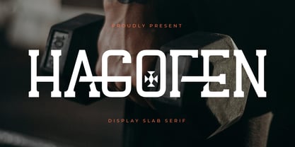 Hagofen Font Poster 1