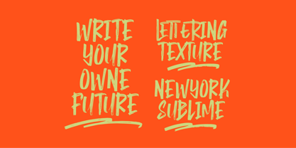 Montha Stroner Font Poster 8