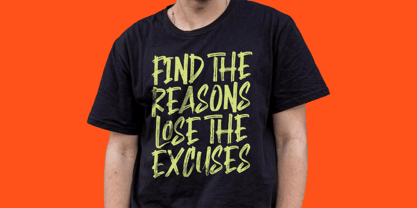 Montha Stroner Font Poster 4