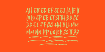 Montha Stroner Font Poster 14