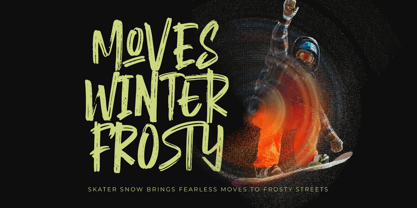 Montha Stroner Font Poster 9