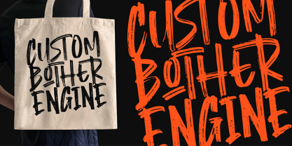 Montha Stroner Font Poster 3