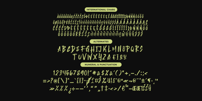 Montha Stroner Font Poster 13