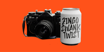 Montha Stroner Font Poster 6