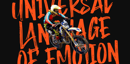 Montha Stroner Font Poster 7