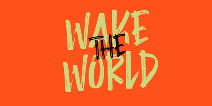 Montha Stroner Font Poster 2