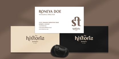 Aurova Font Poster 11