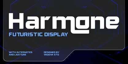 Harmone Font Poster 1
