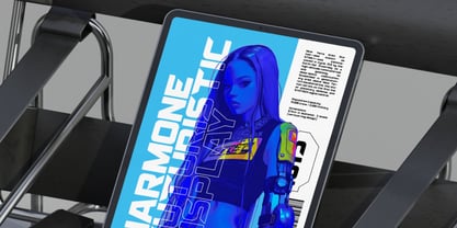 Harmone Font Poster 7