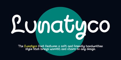 Lunatyco Font Poster 1