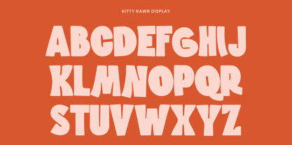 Kitty Rawr Font Poster 6