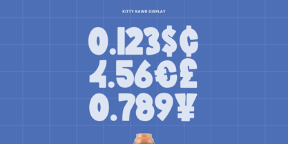 Kitty Rawr Font Poster 8