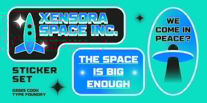 Cook Xensora Font Poster 7