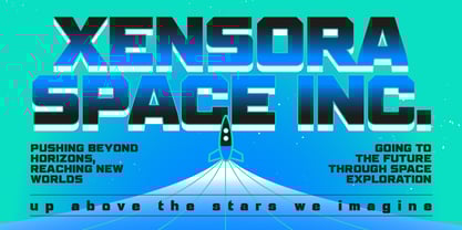 Cook Xensora Font Poster 3