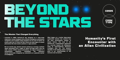 Cook Xensora Font Poster 6