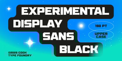 Cook Xensora Font Poster 2