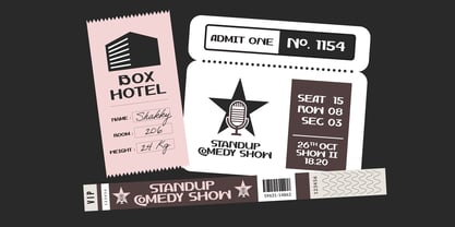 Borneo Amber Font Poster 9