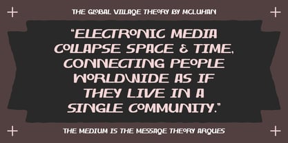 Borneo Amber Font Poster 3