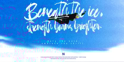 Ensticha Font Poster 8