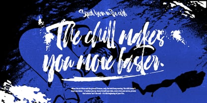 Ensticha Font Poster 5