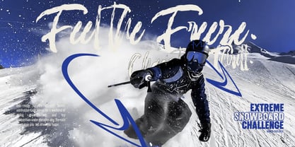 Ensticha Font Poster 6