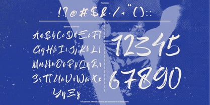 Ensticha Font Poster 3