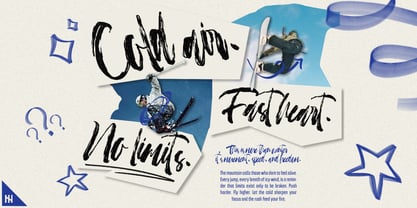 Ensticha Font Poster 4