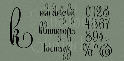 Abellona Font Poster 4
