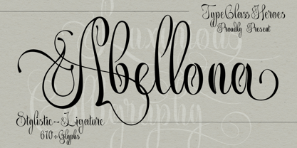 Abellona Font Poster 1