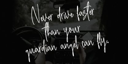 Brillanty Signature Font Poster 2