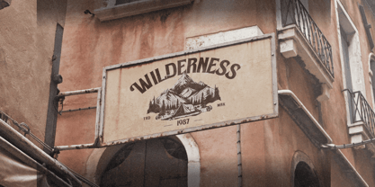 Rustic Vintage Font Poster 9