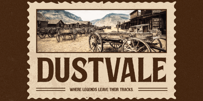 Rustic Vintage Font Poster 13