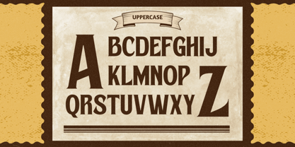 Rustic Vintage Font Poster 2