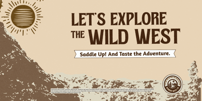 Rustic Vintage Font Poster 4