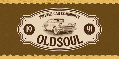 Rustic Vintage Font Poster 10
